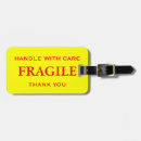 Search for fragile luggage tags Yellow