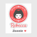 Search for geisha doll stickers Pink