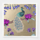 Search for peacock napkins Gold