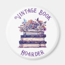 Search for vintage book magnets Flowers