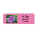 Search for photo return address labels Floral