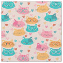 Search for funny cat fabric Cute