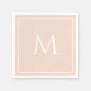 Search for monogram napkins White