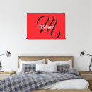 Search for black and red canvas prints Minimalist