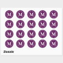 Search for solid purple stickers One colour