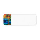 Search for blue wave return address labels Turquoise