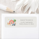 Search for cute country return address labels Barn