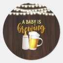 Search for craft beer stickers Couples baby shower