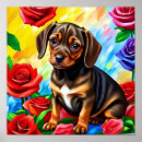 Search for dachshund art posters Pug