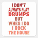 Search for playing drums stickers Funny