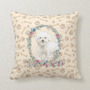 Search for bichon frise cushions For her