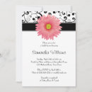 Search for gerbera daisy invitations Modern