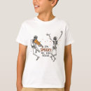 Search for skeleton kids tshirts Spooky
