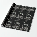Search for gothic christmas wrapping paper Halloween