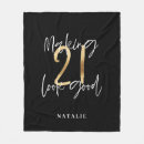 Search for 21st birthday blankets Script