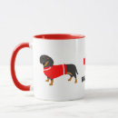 Search for dachshund valentine mugs Doxie