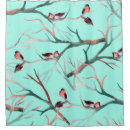 Search for tree birds shower curtains Watercolor