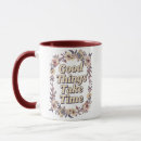 Search for good things mugs Flower