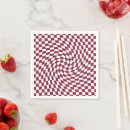 Search for burgundy wedding napkins Bohemian