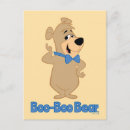 Search for animated characters postcards Friendly cartoon bear