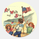 Search for vintage 4th of july stickers Fourth