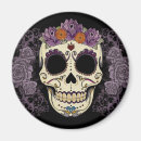 Search for sugar skull magnets Vintage