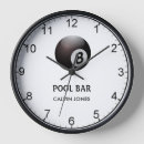Search for pool ball clocks Bar
