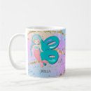 Search for watercolor mermaid mugs Under the sea