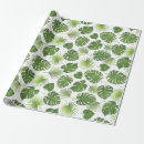 Search for tropical leaves wrapping paper Summer
