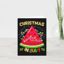 Search for watermelon christmas cards Beach vacation