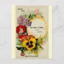Search for seeds illustrations postcards Garden