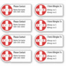 Search for emergency stickers Allergies
