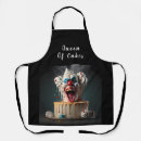 Search for scary aprons Clown