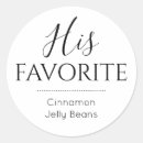 Search for candy wedding stickers His favourite