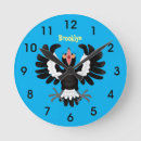 Search for black and white bird clocks Cute