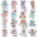 Search for cute horror stickers Cartoon