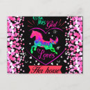 Search for love horses postcards Cute horse