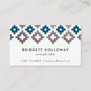 Search for aztec business cards Blue