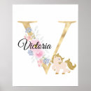 Search for letter v posters Floral