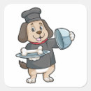 Search for chef dog stickers Cook