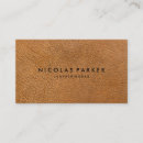 Search for footwear business cards Leather