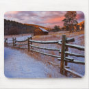 Search for barn in winter mouse mats Rural