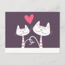 Search for love cats postcards Animal lover