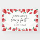 Search for 1st birthday backdrops Berry first birthday