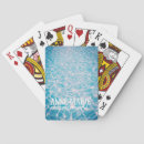 Search for aquatic playing cards Blue