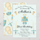 Search for blue and gold prince birthday invitations For kids