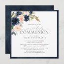 Search for square first communion invitations Christian