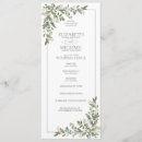 Search for eucalyptus wedding programmes Floral