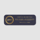 Search for wood name tags Gold