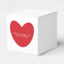 Search for valentine favour boxes Heart
